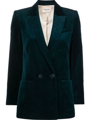 Fløyel lang blazer Zadig&voltaire grønn