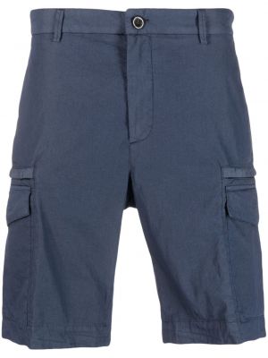 Shorts cargo Peserico bleu
