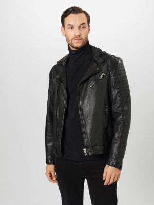Usnjena jakna Be Edgy črna