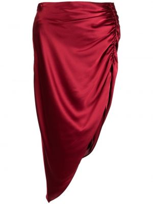 Asymetrická hodvábna sukňa Michelle Mason