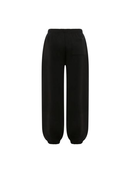 Pantalones de chándal con bordado de algodón Kenzo negro