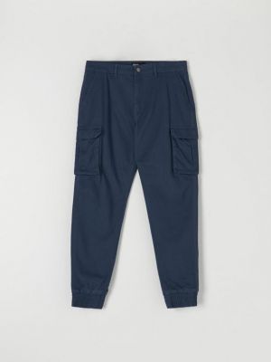 Běžecké kalhoty Sinsay modré