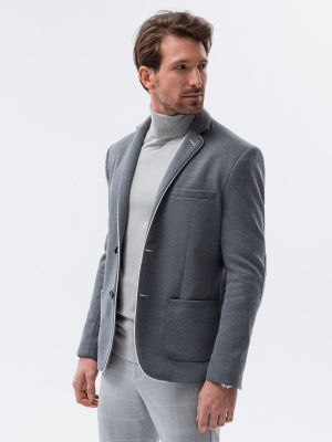 Elegantní sako Ombre - bílá