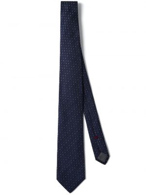 Cravate à imprimé à motif géométrique en jacquard Brunello Cucinelli