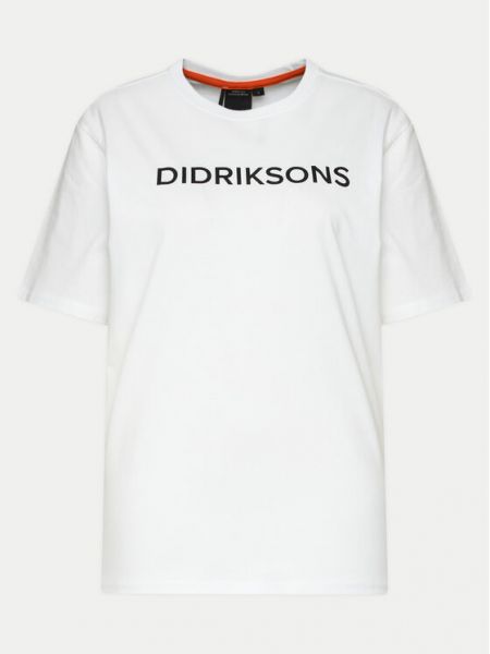 Priliehavé tričko Didriksons biela