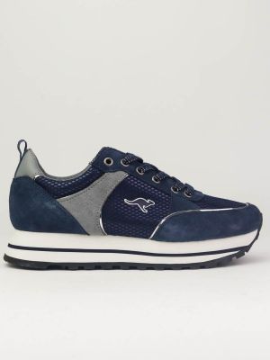 Zapatillas con plataforma Kangaroos azul