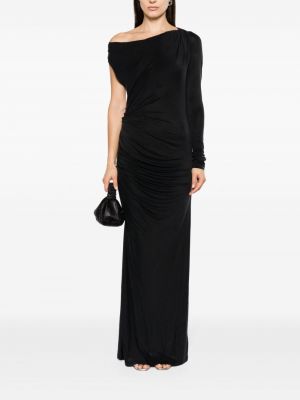 Sukienka długa asymetryczna Gauge81 czarna
