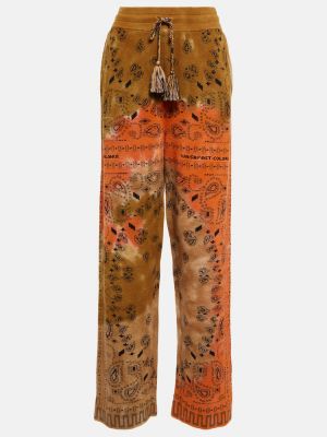 Памучни панталон с tie-dye ефект Alanui