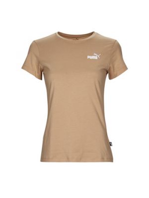 T-shirt ricamato Puma beige