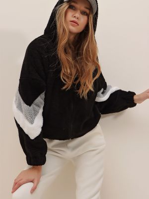 Megztinis Trend Alaçatı Stili juoda
