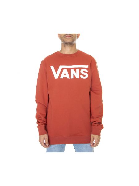 Sweatshirt mit rundhalsausschnitt Vans rot