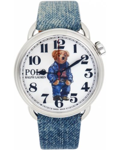 Джинсовые часы с медведем Polo Ralph Lauren