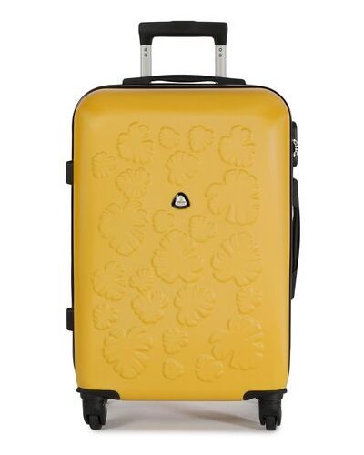 Bőrönd Semi Line sárga