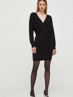 Černé oversized mini šaty Liu Jo