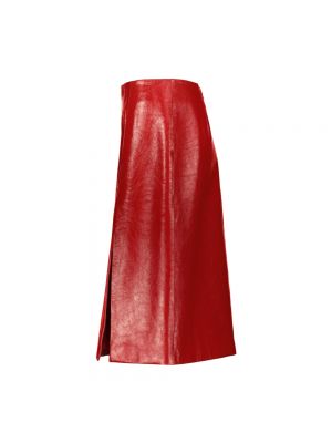 Spódnica midi Balenciaga czerwona