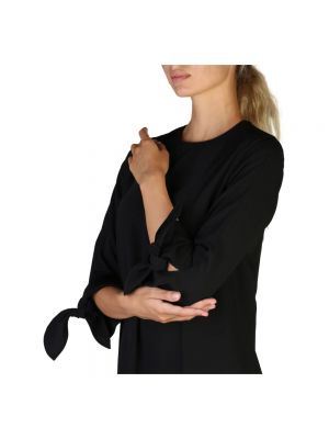 Mini vestido con botones Calvin Klein negro