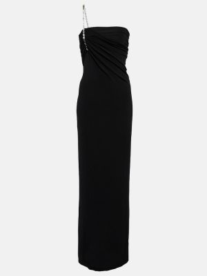 Dlouhé šaty Givenchy černé