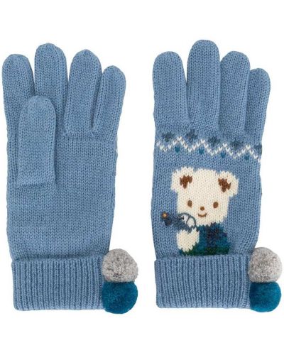 Rękawiczki Familiar, niebieski