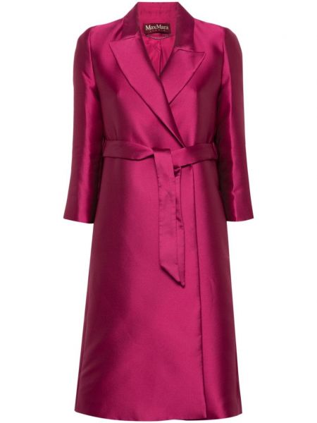 Kabát Max Mara růžový