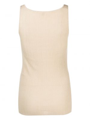 Tank top By Malene Birger beżowy