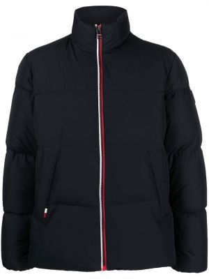 Puhovka z zadrgo Tommy Hilfiger modra