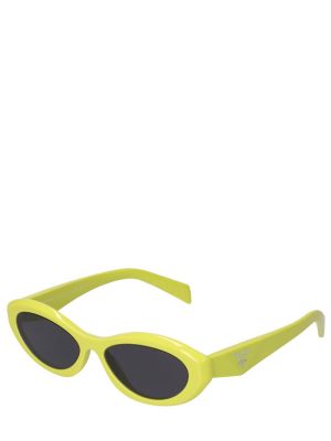 Slnečné okuliare Prada zelená