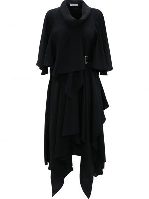 Asymetrické šaty Jw Anderson černé