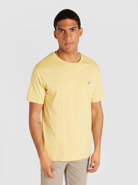 Тениска Gant жълто