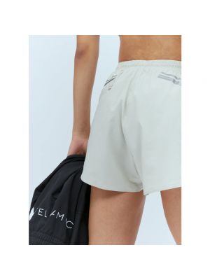 Pantalones cortos con apliques Adidas By Stella Mccartney beige