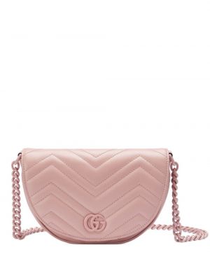 Чанта през рамо Gucci розово