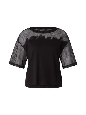 Marškinėliai Armani Exchange juoda