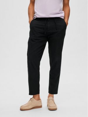 Chinos Selected Homme schwarz