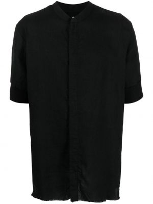 Košile s krátkým rukávem Thom Krom - Černá