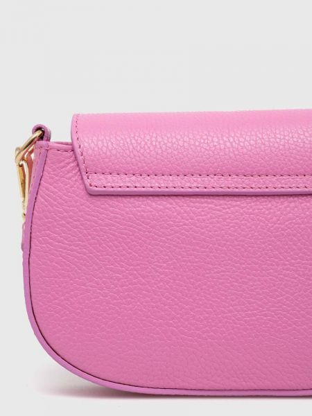 Bőr táska Answear Lab rózsaszín