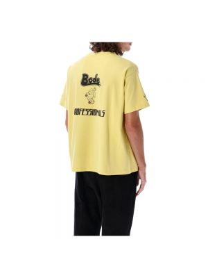 Camisa de cuello redondo con bolsillos Bode amarillo