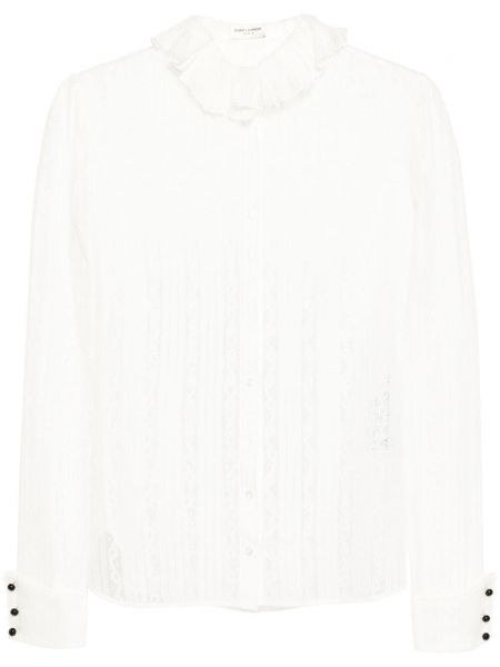 Top Saint Laurent hvid