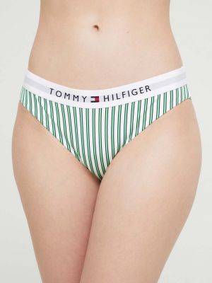 Spodnji del bikini Tommy Hilfiger zelena