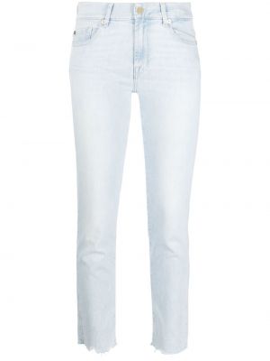 Jeans skinny 7 For All Mankind, blu