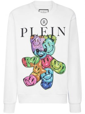 Bluza bawełniana Philipp Plein biała