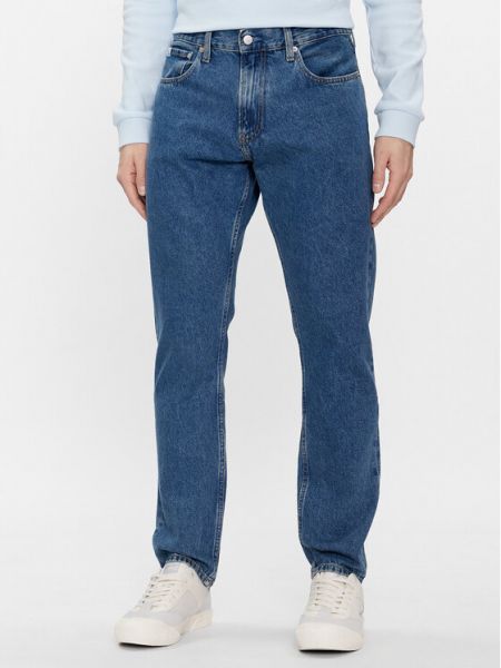 Jean droit Calvin Klein Jeans bleu