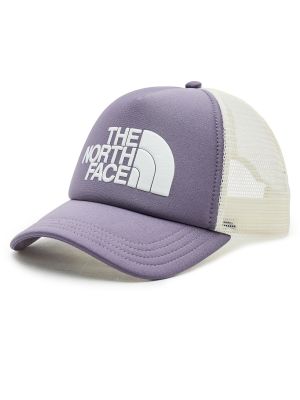 Kepurė su snapeliu The North Face violetinė