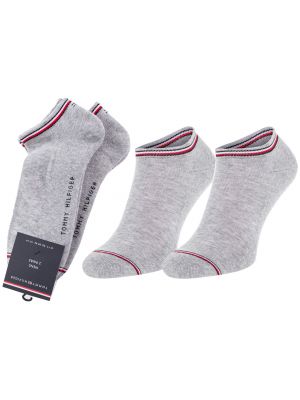 Чорапи Tommy Hilfiger сиво