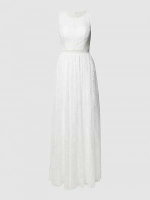 Biała sukienka wieczorowa Unique