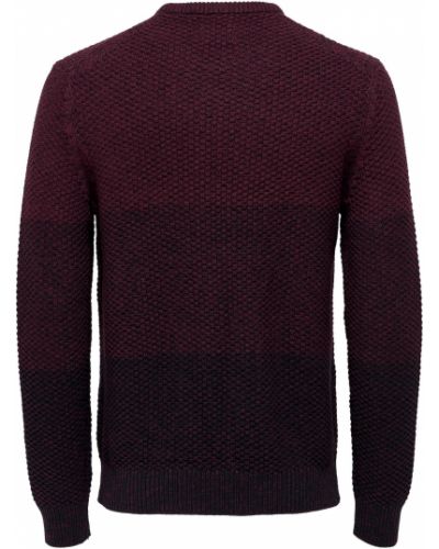 Pullover Only & Sons bordeaux