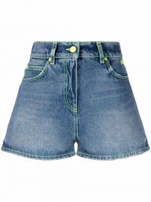 Shorts en jean Msgm bleu