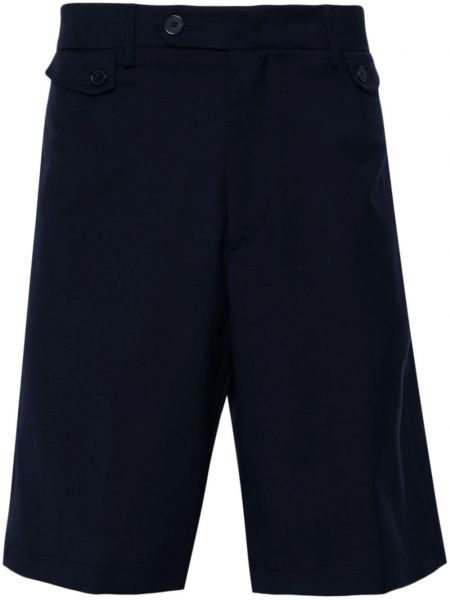 Kratke hlače z zadrgo Low Brand modra