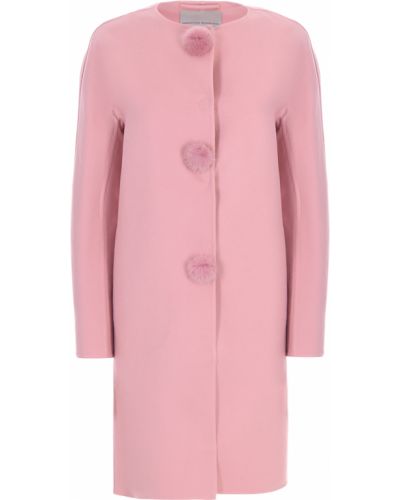 Пальто Ermanno Scervino розовое