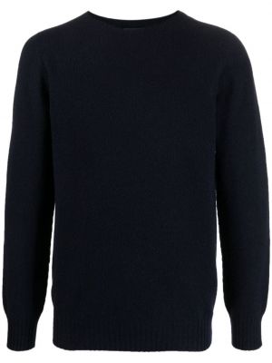 Кашмирен пуловер Dondup синьо