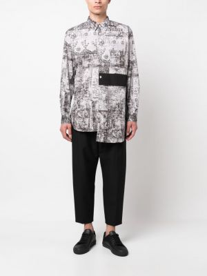 Asymmetrische hemd mit print Comme Des Garçons Shirt