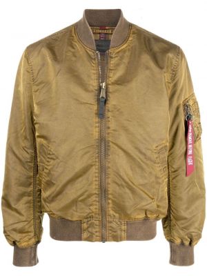 Överdimensionerad bomberjacka Alpha Industries orange